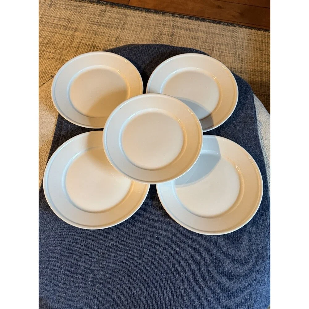 Pantry Essentials White by Williams-Sonoma DINNER PLATE 11” SET / 5